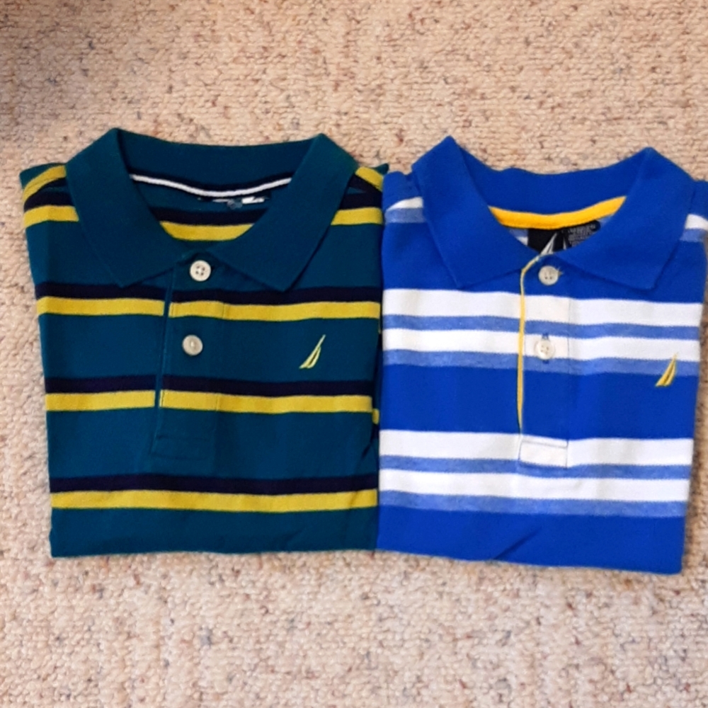 Boys NAUTICA short sleeve polo's